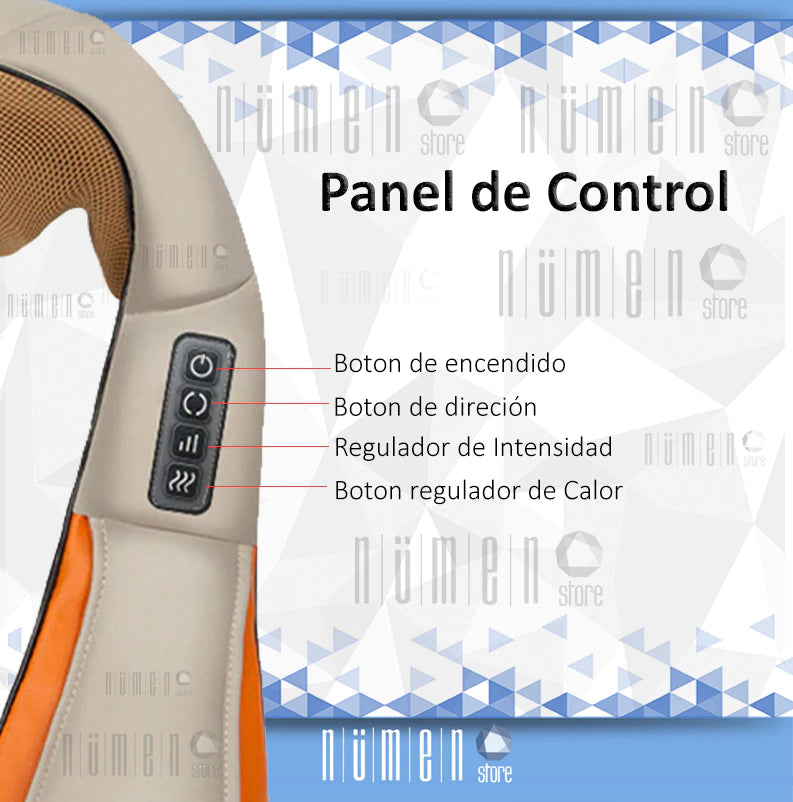 Masajeador Eléctrico para Cuello y Hombros