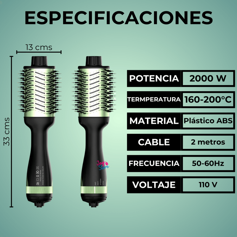 Cepillo Secador de Pelo 3 en 1
