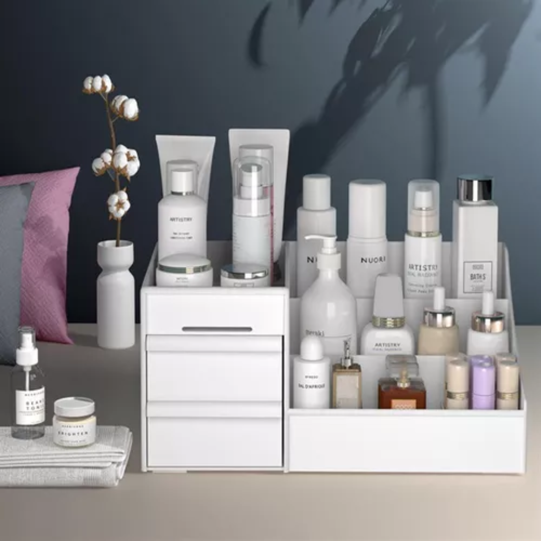 Organizador De Maquillaje Cosméticos con Cajón