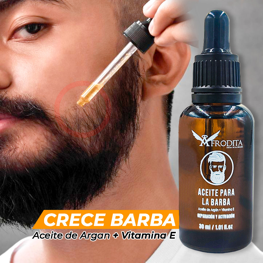Aceite Grow para la Barba Crecimento del Cabello