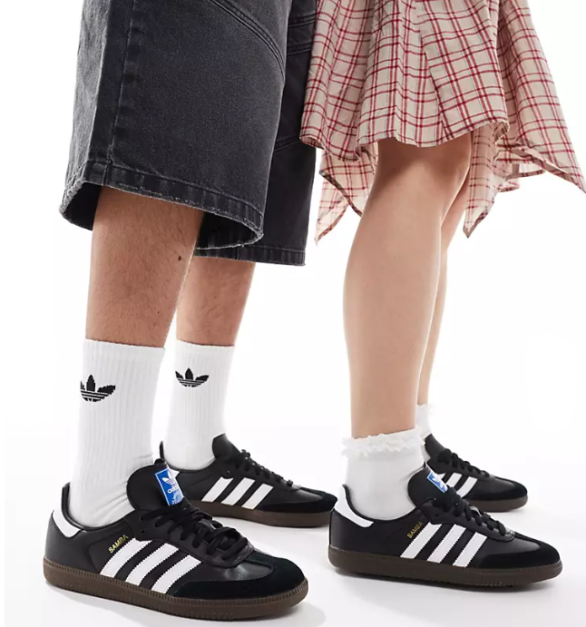 Tenis Samba Blanco/Negro Adidas