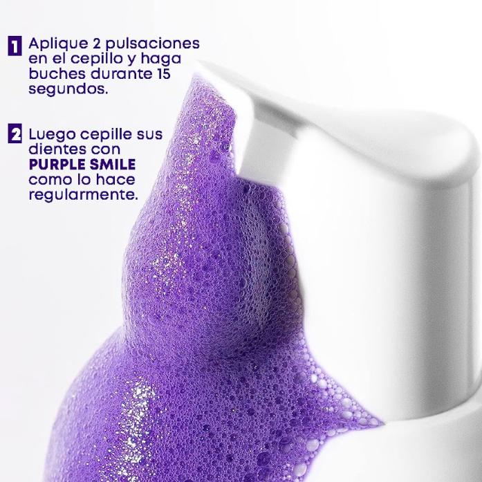 Purple Smile Blanqueador Dental Corrector de Color 70 mL