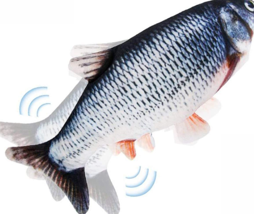 Juguete Pez Eléctrico para Gatos Play Fish