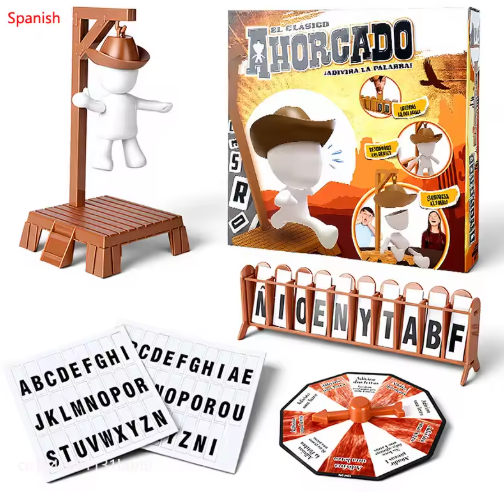 Juego de Mesa del Ahorcado 3D