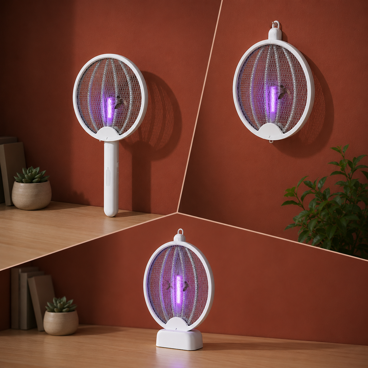 Raqueta Eléctrica Premium Mata Zancudos