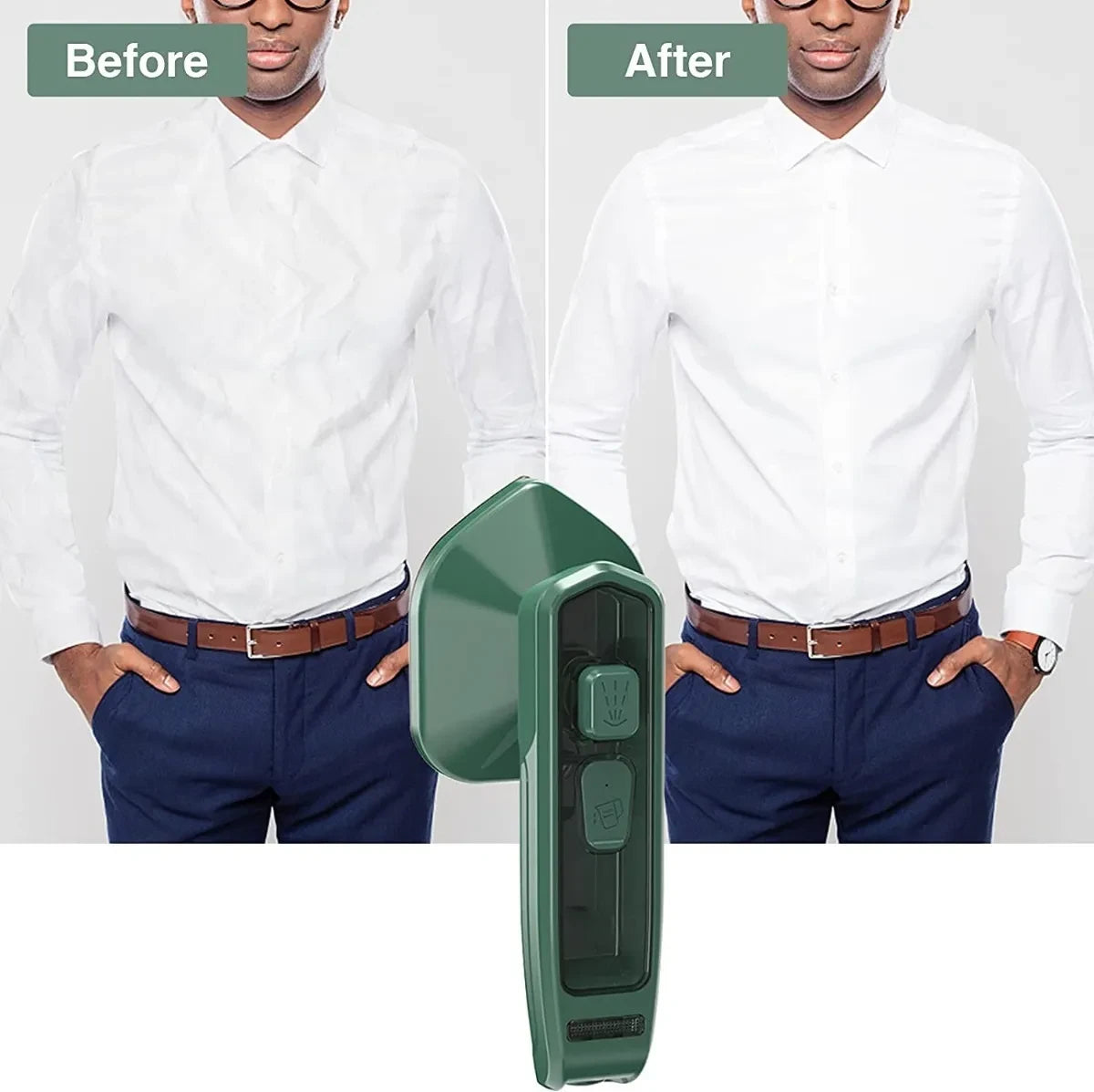 Mini Plancha a Vapor Portátil