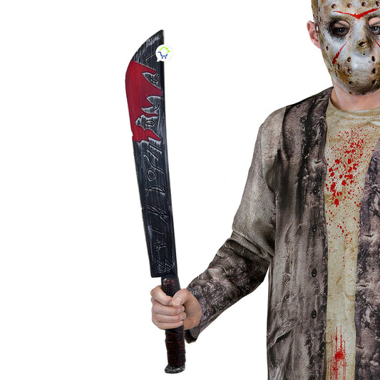 Machete Sangriento Jason Disfraz Halloween