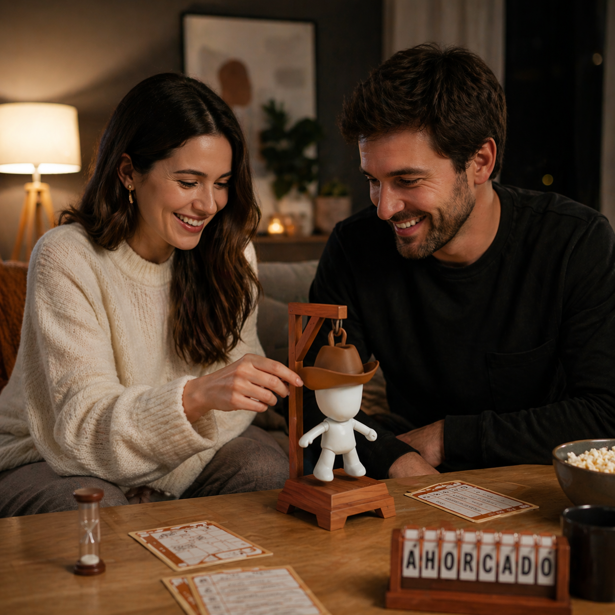 Juego de Mesa del Ahorcado 3D