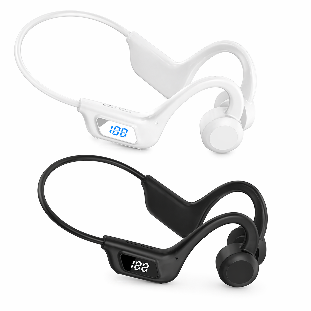 Audifonos Bluetooth Conducción Osea con Pantalla