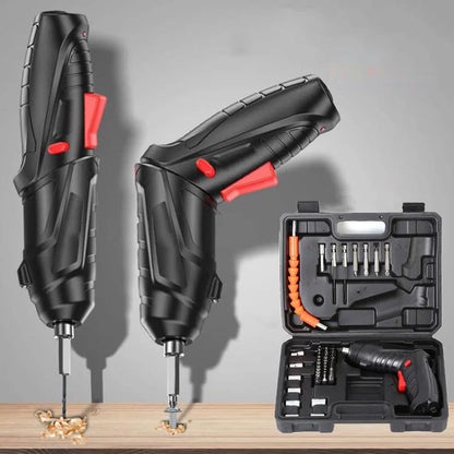 Destornillador Inalambrico Eléctrico Premium con 46 piezas