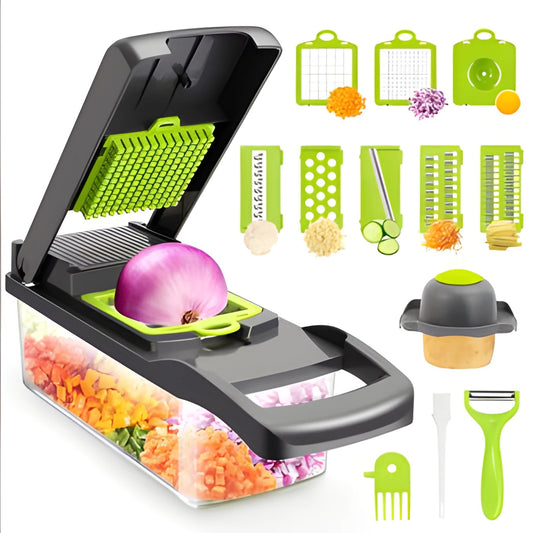 Picador de Verduras y Frutas Premium 14 en 1